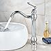 Rozin Bathroom Single Lever Vessel Sink Faucet Rotatable Spout Countertop Mixer Tap Chrome Finish
