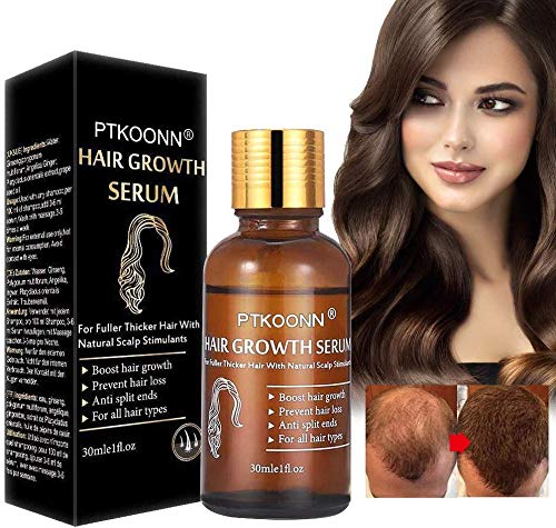 Hair Growth Serum,Hair Regrowth Serum,Hair Growth Treatment,Anti Hair Loss, Thinning, Balding, Repairs Hair Follicles, Promotes Thicker, Stronger Hair