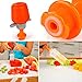 Fruit Vegetable Shape Cutter Fruit Decorating Tools Circle Heart Butterfly Flower Sun Star Cutters Pop Chef Fruit Cutter Fruit Slicer Set for Birthday Holiday Party