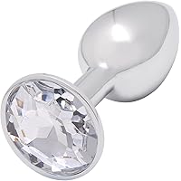 Akstore Small Fetish Anal Plug Butt Personal Sex Massager(White)