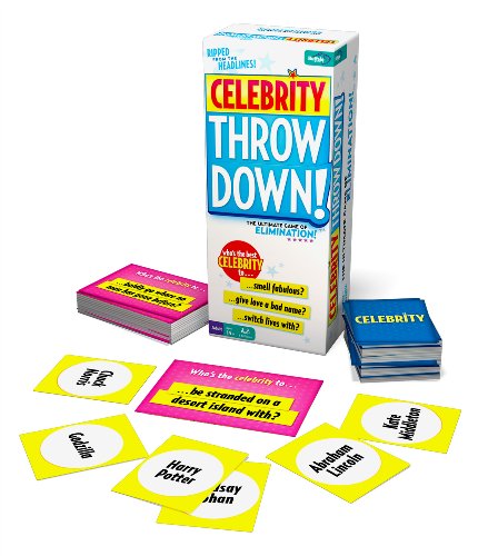Buffalo Games Celebrity Throw Down Board Game