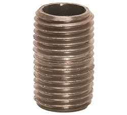 B & K GIDS-45404 Black Nipple Schedule 40, 1/4" x