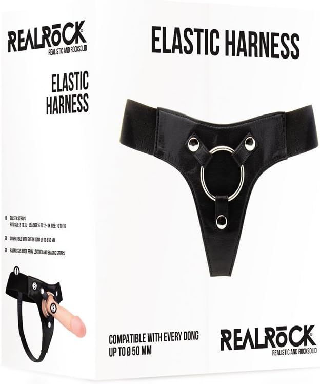 RealRock Elastic Harness, Black - Image 4