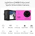 lightdow LD4000 Sports Action Camera HD Waterproof DV Camcorder (Pink)