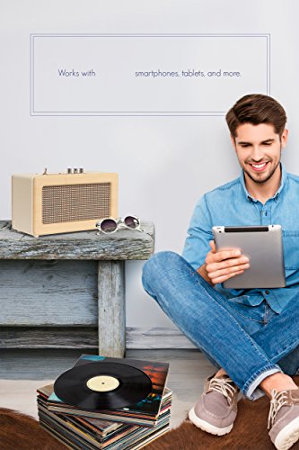 sharper image retro wireless speaker