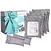Carpe Diem Bamboo Charcoal Air Purifying Bag (6 Pack) 4-Large 2-Standard Breathe Green Charcoal Bags, Nature Activated Charcoal Odor Eliminators for Home, Car/Shoe/Pet Odor Eliminator | Prime Package