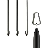 3 PCS Galaxy Tab S Pen Metal Tips/Nibs Replacement for Samsung Galaxy Tab S10+/S10 Ultra/S9/S9FE+/S9 Ultra/S8/S8+/S8 Ultra/S7/S7 FE/S6/S6 Lite S Pen Replacement Tips/Nibs with Tools