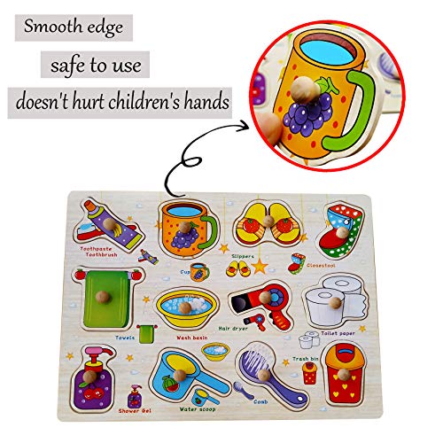 2 Toddler+Puzzles+Wooden+Toddlers+Years