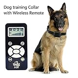 FGN Dog Training Collar with Remote Manual Automatic Adjustable E Collar barking collar with 800 yards wireless remote control