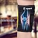 Toplus Professional Knee Support, Adjustable Strapping Knee Brace Breathable Neoprene Sleeve, Black