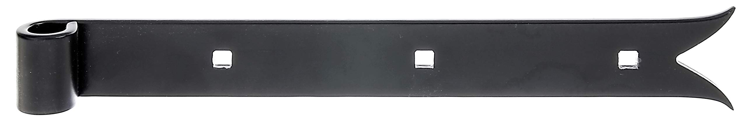 GAH-Alberts Shutter Hinge Straight with Pronged End Rolle 14 mm / 300 x 35 mm Black