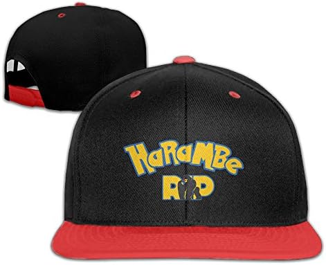 Harambe Rip Gorilla Youth Unisex Contrast Color Cap Hip Hop Baseball Cap (4 Colors)
