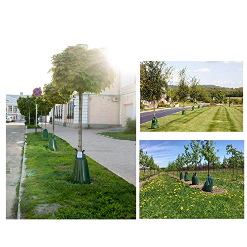 Upgraded 20 Gallon Tree Watering Bag&Drip Irrigation SystemDeep Root