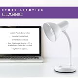 Homelife Classic 35W Flexi Desk Lamp Diamond White L958WH UK Plug view 2