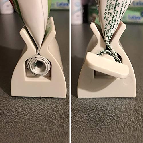 RAYNAG Rolling Toothpaste Squeezer Tubes Squeezing Roller Dispenser 2 Pack Manual Toothpaste Tube Squeezers