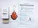 Orange Mini Loud Personal Staff Panic Rape Attack Safety Security Keyring Keychain Alarm with Torch 140DB