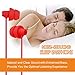 MAXROCK Sleep Earbuds, Ultra-Soft Comfortable Noise Isolating Earplugs Workout Headphones in-Ear Earphones w/Mic & Volume Control - Perfect for Side Sleeper Air Travel, Meditation & Insomnia