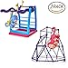 AordKing Interactive Baby Monkey Jungle Swing Gym Playset + Interactive Baby Monkey Climbing Stand For Fingerlings Monkey