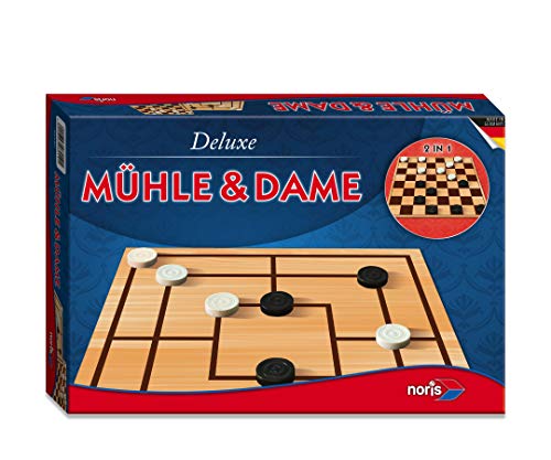 Noris-Spiele GmbH & Co.KG Deluxe: Muhle & Dame Board Game