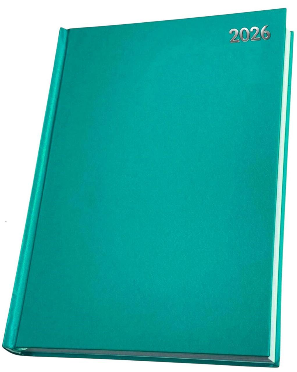 PaulStore 2026 Diary A4/A5/A6 Pastel Colour Fashion Week to View, Day A Page Desk Diary (Green, A5 Day A Page)