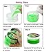 Sisland Glow in The Dark Slime, 4 Pack Shake Slime Powder Slime Shaker DIY Slime Kit Stress Relief Toy, Party and Birthday Gifts丨Make Your Own Slime丨Just Add Water (Glow)