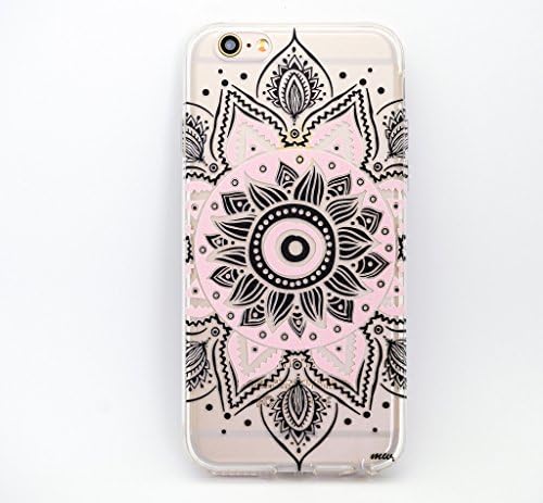 Milkyway Cases PINK MANDALA Clear TPU Cell Phone Case for iPhone 6 / 6S (4.7")