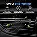 Air Freshener for Car, Car Perfume Vehicle Solid Air Purifier (4 Scents Bars & 1 Sponge Bar for Essential Oils, Natural Aroma) for Vehicle Bedroom Office Travel & Improve Air Quality