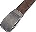 Marino Men’s Genuine Leather Ratchet Dress Belt with Automatic Buckle, Enclosed in an Elegant Gift Box - Walnut - Style 159 - Custom: Up to 44