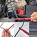 TKDMR Automotive Wire Piercing Probe - Wire Piercing Clip Puncture WireBack Probe Pins,Copper,Black and Red,Screw Thread,Use for 4mm Banana Extended Test Cable