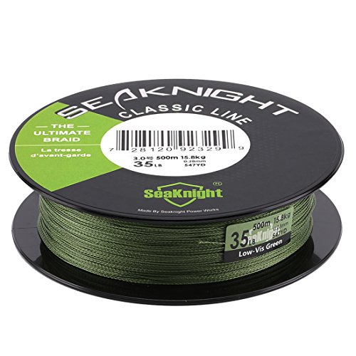 Seaknight Classic 4 Strange Geflochtene Angelschnur 300M/500M SUPER geflochten Line dünner, starker und glatter Angeln… – Bild 3