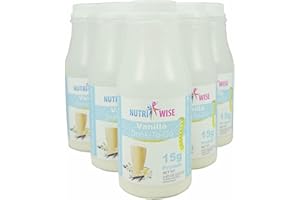 NutriWise - Vanilla High Protein Diet Drink (6-Pack Bottles)