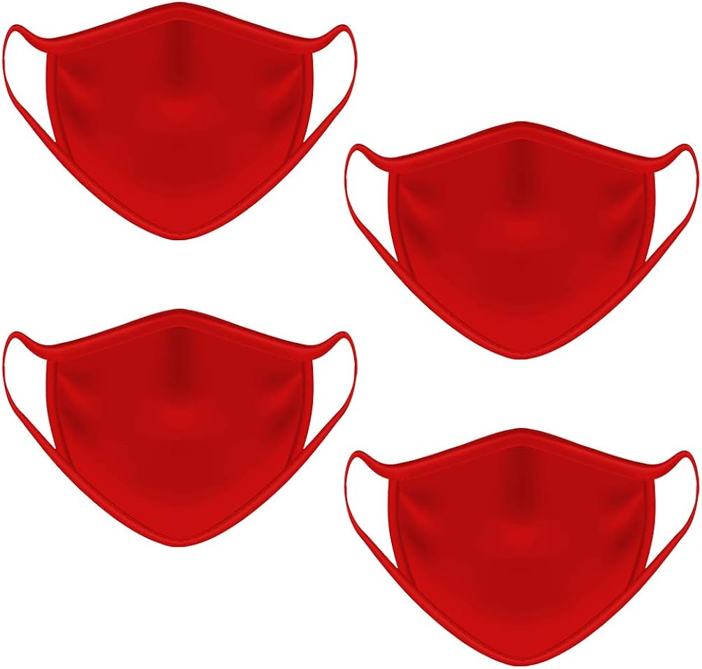 Contraband Sports 13019 Sport Face Cover/Sport Mask - Nylon/Spandex Washable & Breathable - 6 Colors - (SOLD AS A SET) (SET3 6pk, OSFA): Clothing