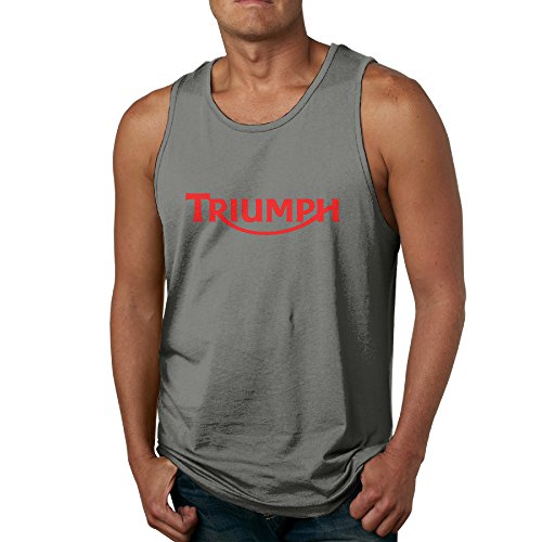DETED Particular Triumph Logo men's Tank Tops DeepHeather