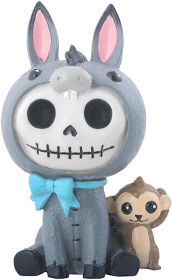 SUMMIT COLLECTION YTC International Furrybones Quixote Skeleton Dressed in a Donkey Costume Figurine Statuette New