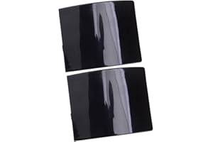 LXOINAGO Left & Right Side Black Painted Skirt Jack Hole Cover 2076980930 2076981130 Compatible for Mercedes E-Class E350 E55