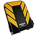 ADATA HD710 1TB USB 3.0 Waterproof/Dustproof/Shock-Resistant External Hard Drive, Yellow (AHD710-1TU3-CYL)