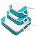 Gonex Packing Cubes, Travel Packing Organizers Compression Pouches L+M+S Blue