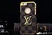 Bling Luxury Golden Frame Hard PC Snap On Back Case Cover for iPhone 6 4.7 inch - Pattern 5