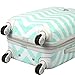 Travelers Club Modern Hardside Expandable Spinner Luggage, Chevron, Carry-On 20-Inch