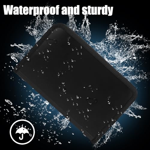 Koogel Receipt Coupon Organizer, 13 Pockets Mini Accordion File Organizer Coupon Holder Expandable Folder Wallet for Cards Bills Business Document