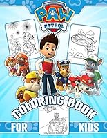 PAW Patrol Coloring Book: 43 Exclusive Illustrations 1651088381 Book Cover
