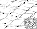 Ross 15991, UV Tree Netting, Garden Protection, 26’ X 30’, Black