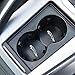monochef Auto Sport 2.75 Inch Diameter Oval Tough Car Logo Vehicle Travel Auto Cup Holder Insert Coaster Can 2 Pcs Pack (Fit Ja guar)
