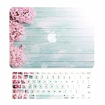 TOP CASE - 2 in 1 Bundle Deal Retina 13-Inch Vibrant Summer Graphics Rubberized Hard Case + Keyboard Cover for MacBook Pro 13