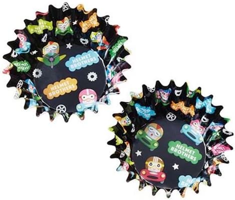 TORUNE 20 cute paper cups with cars etc, 20 pieces
