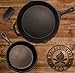 Backcountry Iron 6-1/2 Inch Round Small Pre-Seasoned Cast Iron Skillet