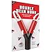 Double Beer Bong - Portable Beer Funnel Double Header for Chugging at College Parties - Drinking Party Game - by Beer Nation