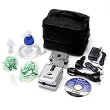 Portable Nebulizer Machine Battery Operated Piston Compressor (Battery Included)