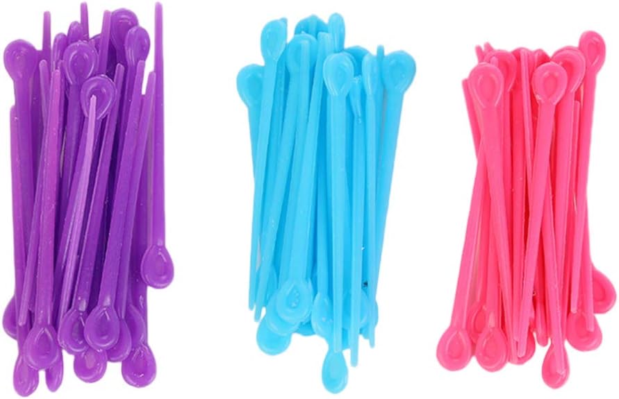 PIXNOR 180pcs Hair Curling Pins Brush Roller Pick Plastic Roller Pick