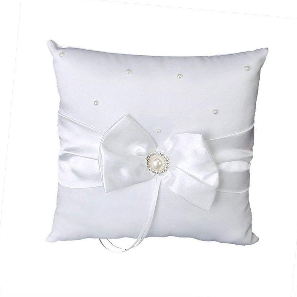 Amazon Com Tcplyn Wedding Ring Pillow Pocket Bridal Ring Bearer